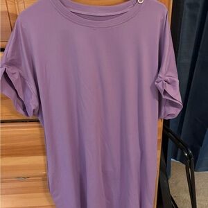 SHEIN Lavender Short Sleeve Tee